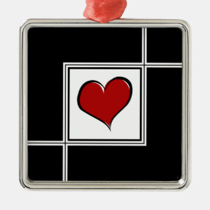 Love design metal ornament