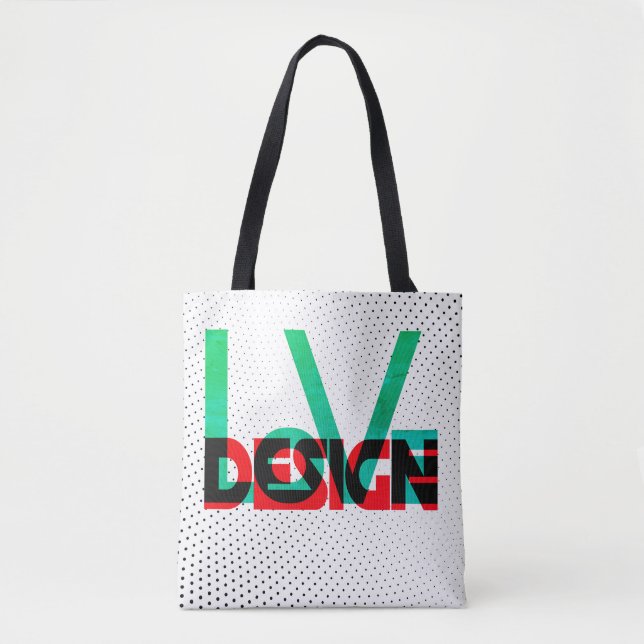 Love Design - Retro Color Mix II Edition Tote Bag (Front)