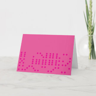 LOVE Dice Holiday Card