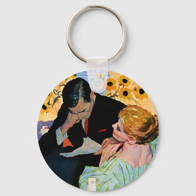 Love Dies Slowly Keychain (Front)