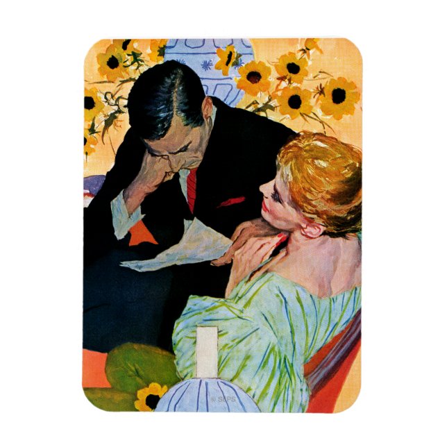 Love Dies Slowly Magnet (Vertical)