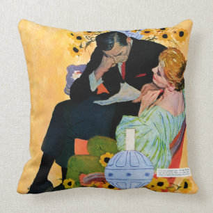 Love Dies Slowly Throw Pillow