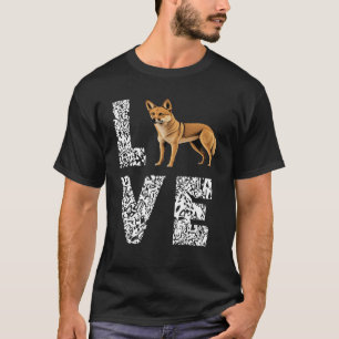 Love Dingo Leopard Dingo  Australian Wild Dog T-Shirt