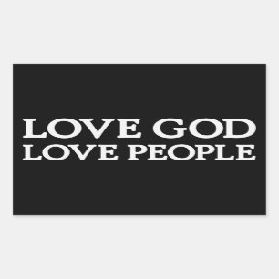 LOVE DIOD - LOVE PEOPLE - Stickers chrétiens