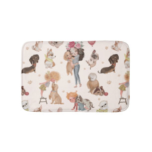 Love Dogs Bath Mat