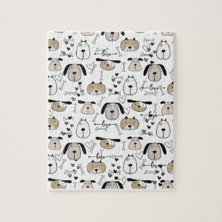 Love dogs jigsaw puzzle
