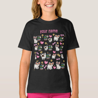 LOVE DOGS PAW I LOVE MY DOG PET  T-Shirt