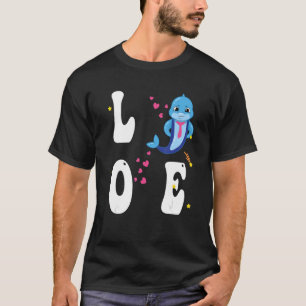 Love Dolphins Dolphin Sea Graphic Design T-Shirt