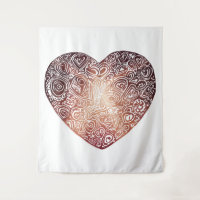Love Doodle Heart Abstract Art