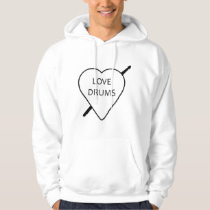 Love Drums Hoodie