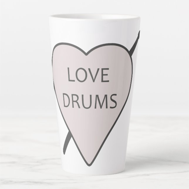 Love Drums Mug (Front)