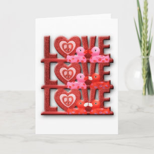 Love Duckies (Blank) Card