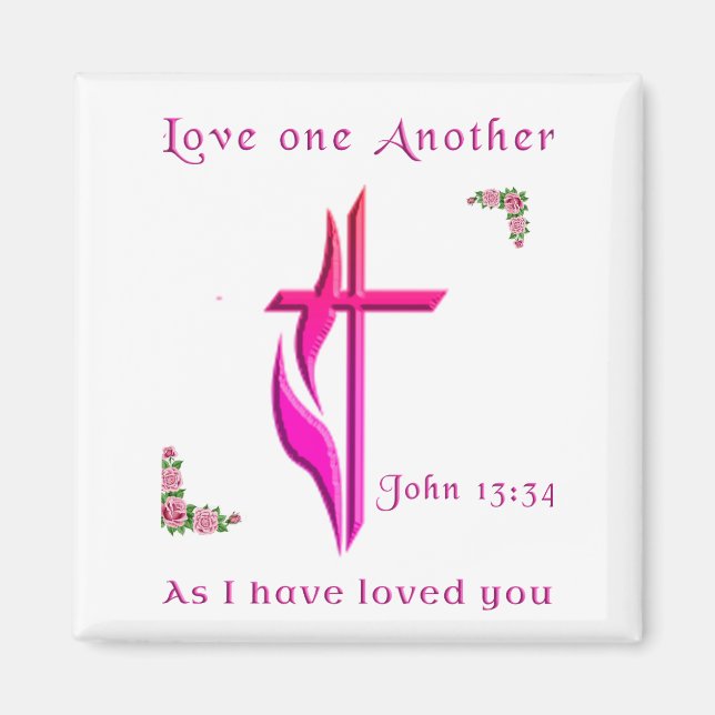 Love each other magnet (Front)