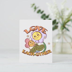 Love Each Other Postcard