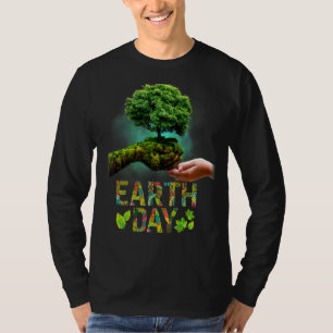 Love Earth Day Environmental Protection Save Tree T-Shirt