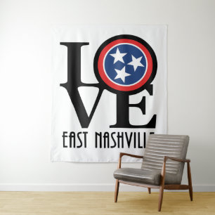 LOVE East Nashville Tapestry