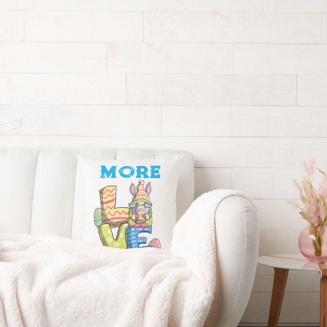 Love, Easter decoration  Throw Pillow (Couch)