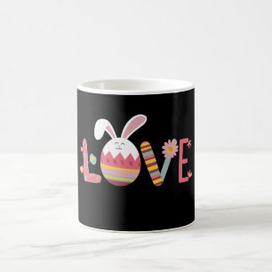 Love Easter Eggs Rabbit Cute Bunny Coffee Mug