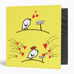 LOVE ECHO - Comic Birds Tweetlercools 1 Binder