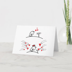 LOVE ECHO - Comic Birds Tweetlercools 1 Card