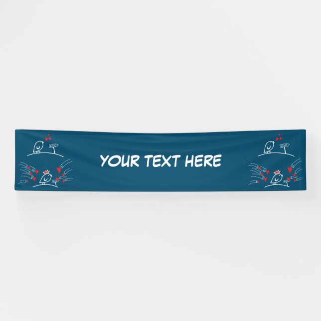 LOVE ECHO - Comic Birds Tweetlercools 2 Banner (Horizontal)