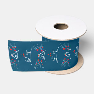 LOVE ECHO - Comic Birds Tweetlercools 2 Satin Ribbon