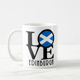 LOVE Edinburgh Scotland 11oz Coffee Mug