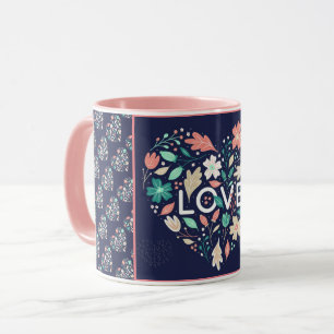 Love Elegant Modern Popular Best Heart Mug