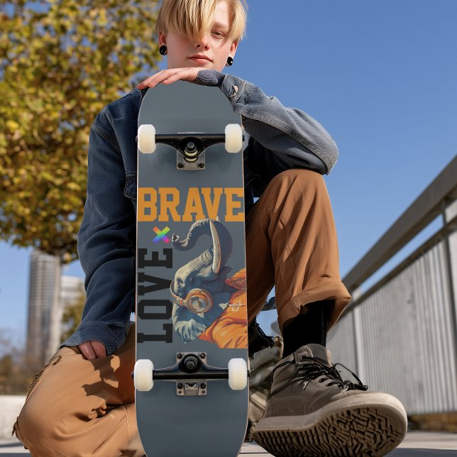 LOVE × ELEPHANTS - Custom Skateboard (Creator Uploaded)