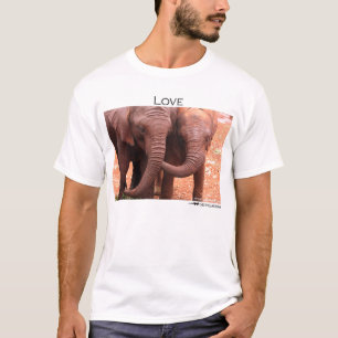 "Love" elephants T-Shirt