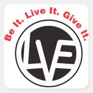 Love Emblem Stickers Noir