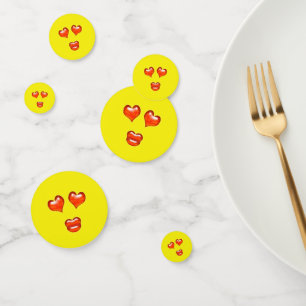 Love Emoji Confetti