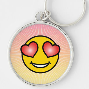 Love Emoji Keychain