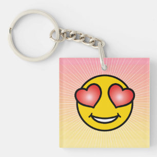 Love Emoji Keychain