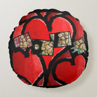 LOVE en langue des signes – Cœur Coussin