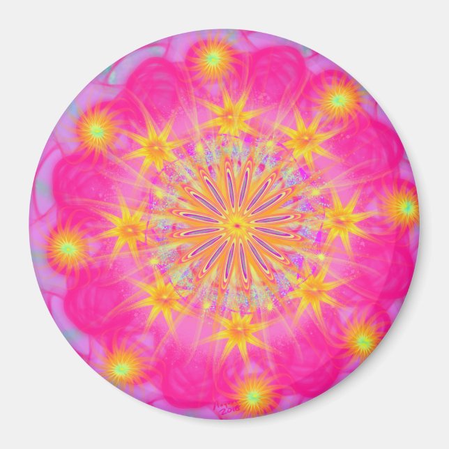 Love Energy by Power Flower Magnet (Front)