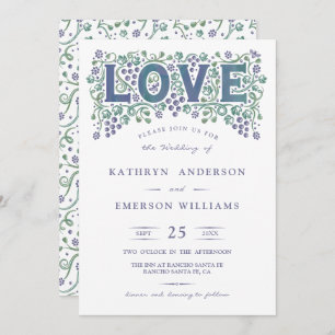 Love Entwined Wedding Invitation