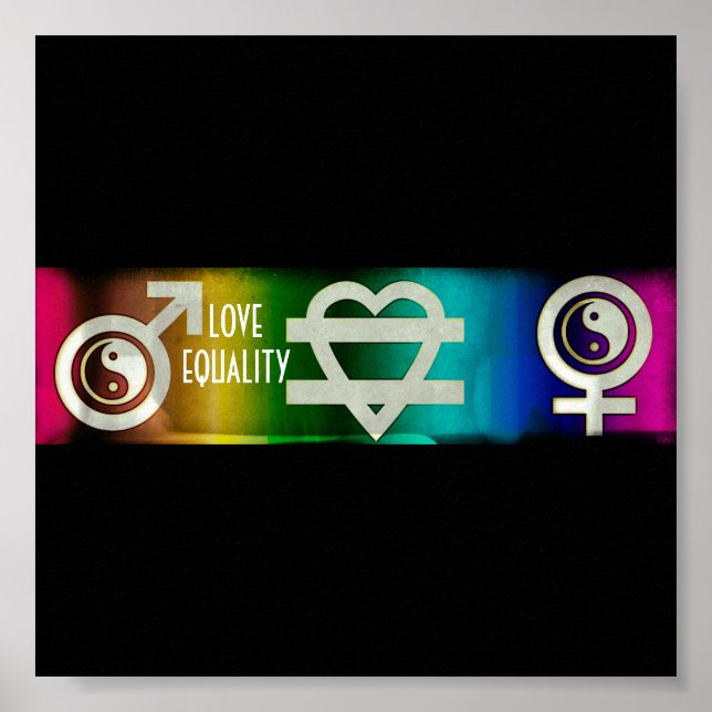 Love Equality Poster (Front)