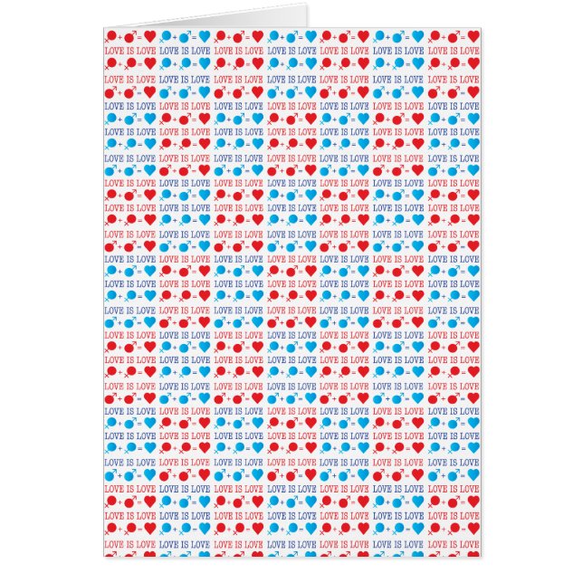 LOVE est une citation LOVE en rouge et bleu (Devant)