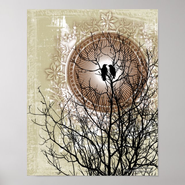 Love Eternal Gothic Art Poster (Front)