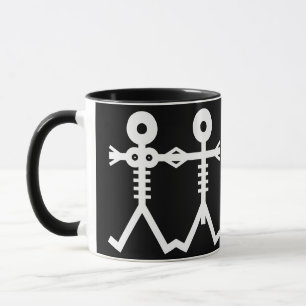 Love Eternal Skeletons Icon 2007 Art Mug