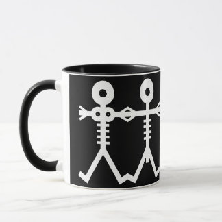 Love Eternal Skeletons Icon 2007 Art Mug