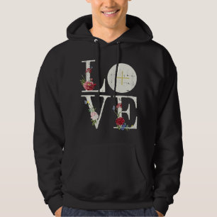 Love Eucharist First Holy Communion Christian Cath Hoodie