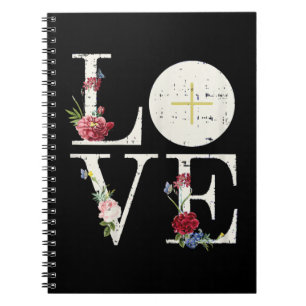 Love Eucharist First Holy Communion Christian Cath Notebook
