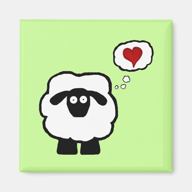 Love Ewe Magnet (Front)