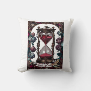 Love Expires (Mine Did First) T-Shirt Crimson Ho Throw Pillow
