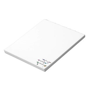 Love Explore Adventure Arrow Tribal Boho Design Notepad