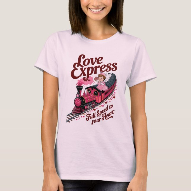 Love Express Valentines T-Shirt (Front)