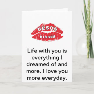 Love expression card