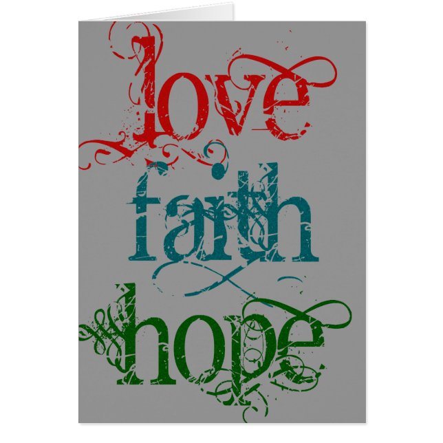 LOVE FAITH HOPE (Front)